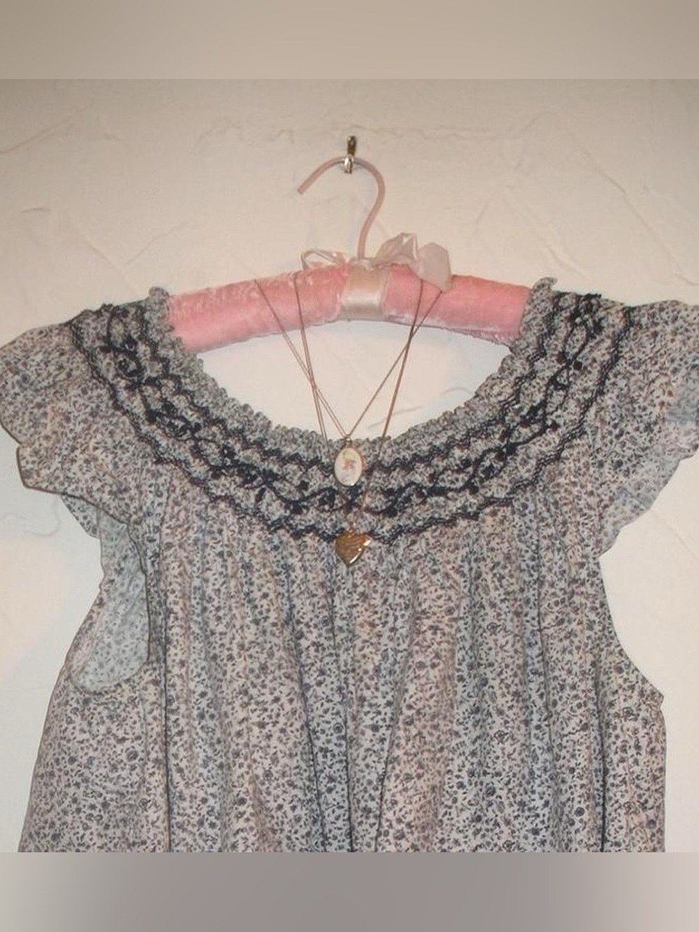 Doen Smocked Floral Top S